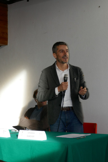 Matteo Rivoira, professeur de dialectologie romane à l’Université de Turin.