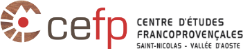 Logo Centre d'études francoprovençales - Saint-Nicolas - Vallée d'Aoste