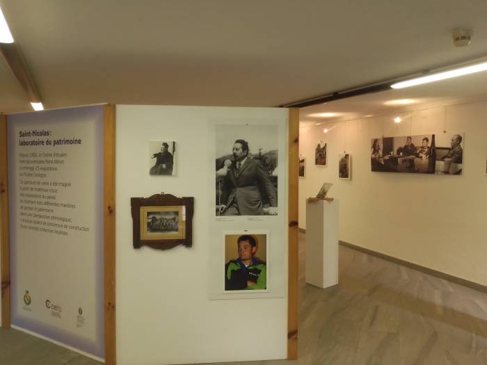 Saint-Nicolas : laboratoire du patrimoine, vue d'ensemble de l'exposition, octobre 2020